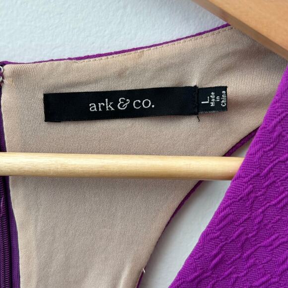 Ark & Co. Fuscia Mini Dress SZ Large - Picture 4 of 4